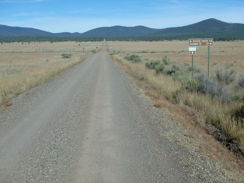 GDMBR: The sigage for the Collins Park Road Intersection.